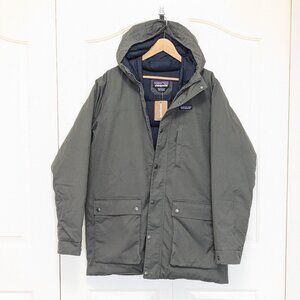 NWT Patagonia Maple Grove Down Parka Forge Grey size M Winter Coat Jacket